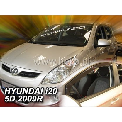 Ofuky oken Hyundai i20 5D 2009- přední | Heko