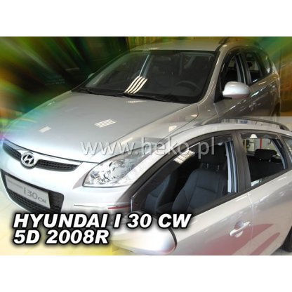 Ofuky oken Hyundai i30 CW 5D 2008- přední + zadní combi | Heko