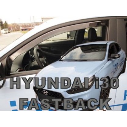 Ofuky oken Hyundai i30 Fastback 5D 2019- přední + zadní | Heko