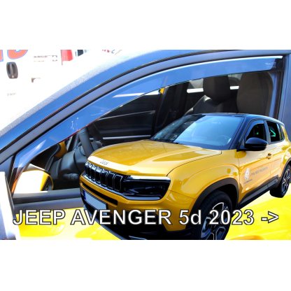 Ofuky oken Jeep Avenger 5dv 2023- přední | Heko