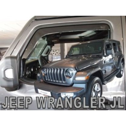 Ofuky oken Jeep Wrangler 5D 2019- přední | Heko