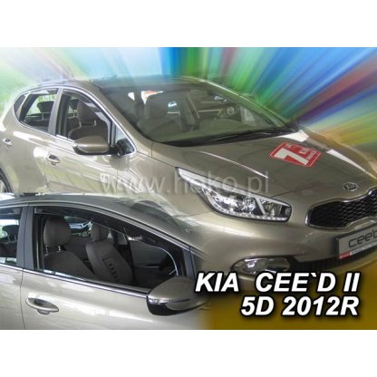 Ofuky oken Kia Ceed 5D 2012- přední | Heko