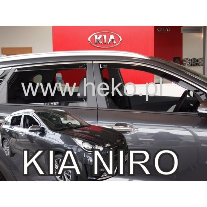 Ofuky oken Kia Niro 5D 2016- přední + zadní | Heko
