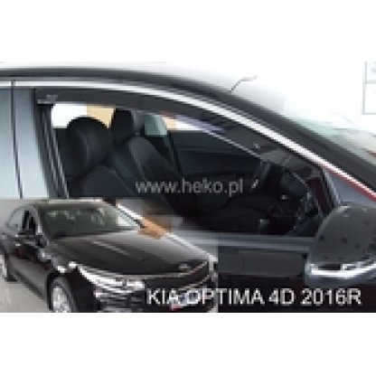 Ofuky oken Kia Optima 4D 2016- přední | Heko
