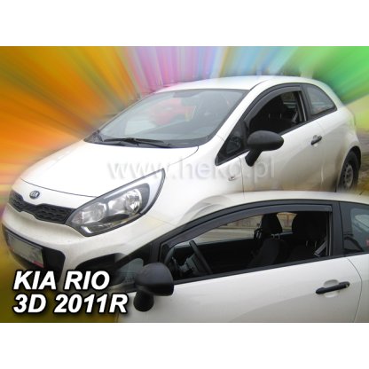 Ofuky oken Kia Rio 3D 2012- přední | Heko