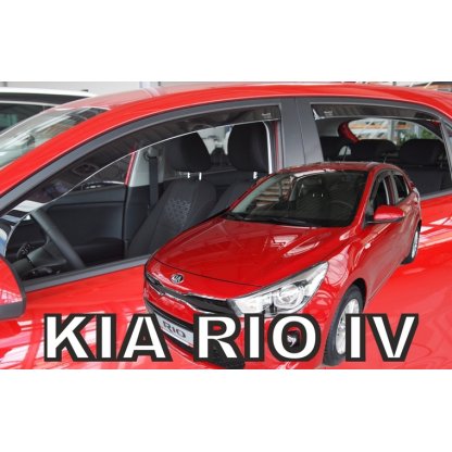 Ofuky oken Kia Rio IV 5D 2017- přední + zadní | Heko