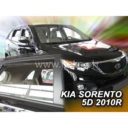 Ofuky oken Kia Sorento 5D 2009- přední + zadní | Heko