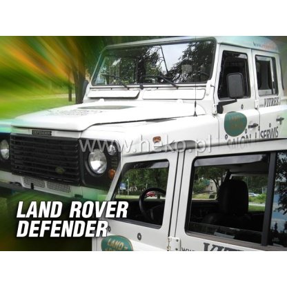 Ofuky oken Land Rover Defender 3/4D 1989- přední | Heko