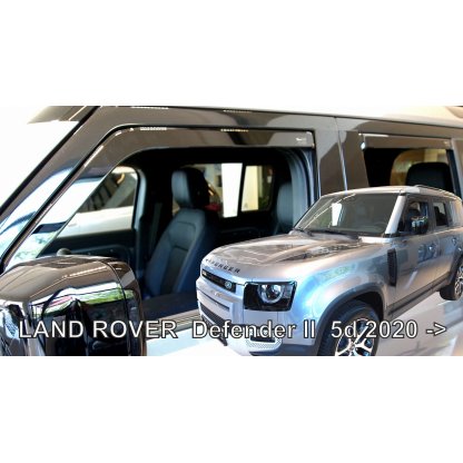 Ofuky oken Land Rover Defender 5dv 2020- přední + zadní | Heko