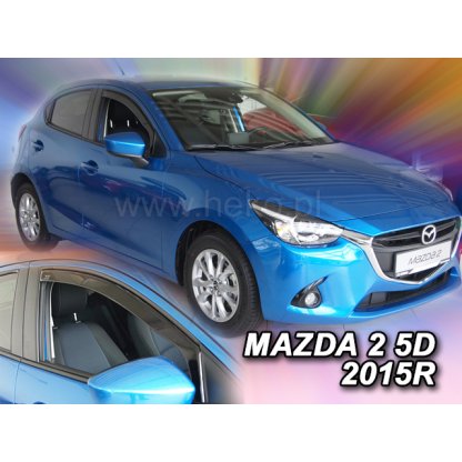 Ofuky oken Mazda 2 5D 2014- přední | Heko