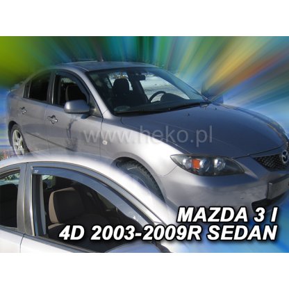 Ofuky oken Mazda 3 4/5D 2003-2009 přední | Heko