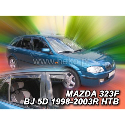 Ofuky oken Mazda 323F BJ 5D 1998-2003 přední + zadní hatchback | Heko