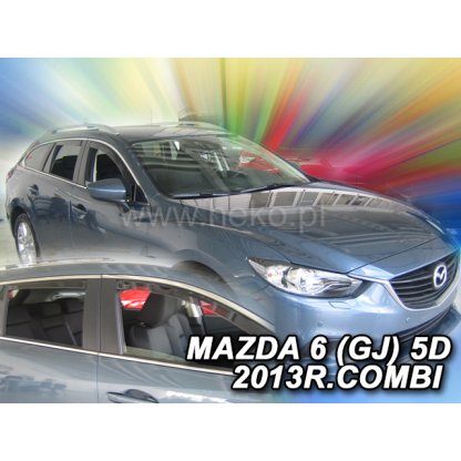 Ofuky oken Mazda 6 GJ 4D 2013- přední + zadní combi | Heko