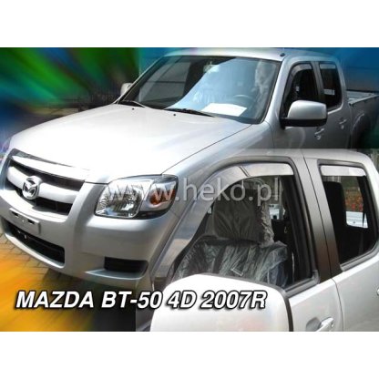 Ofuky oken Mazda BT-50 4D 2007- přední | Heko