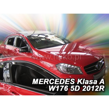 Ofuky oken Mercedes A W176 5D 2012- přední | Heko