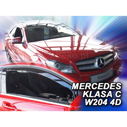 Ofuky oken Mercedes C W204 3D 2006- přední | Heko