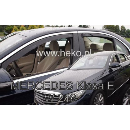Ofuky oken Mercedes E W213 4D 2016- přední + zadní sedan | Heko