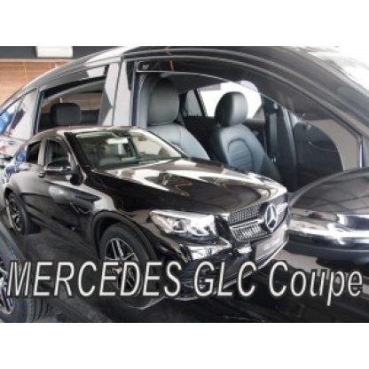 Ofuky oken Mercedes GLC C253 5D 2017- přední + zadní coupe | Heko