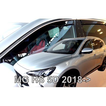 Ofuky oken MG HS 5dv 2018- přední + zadní | Heko