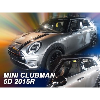 Ofuky oken Mini Clubman 5D 2015- přední + zadní | Heko