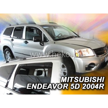 Ofuky oken Mitsubishi Endeavor 5D 2004- přední + zadní | Heko