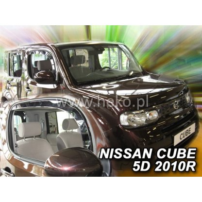 Ofuky oken Nissan Cube 5D 2010- přední | Heko