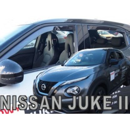 Ofuky oken Nissan Juke 2019- přední + zadní | Heko
