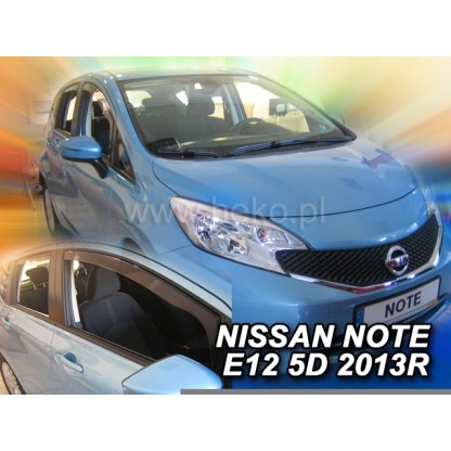 Ofuky oken Nissan Note II E12 5D 13R přední + zadní hatchback | Heko