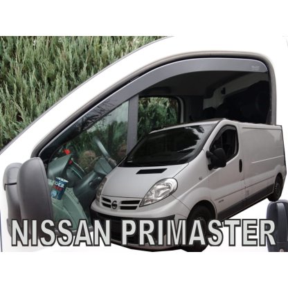 Ofuky oken Nissan Primastar 2001- přední dlouhé | Heko