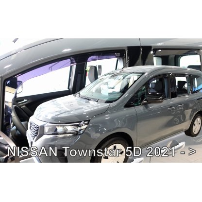 Ofuky oken Nissan Townstar 5dv 2021- přední + zadní | Heko