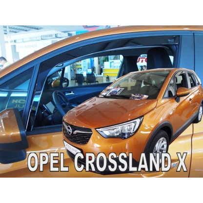 Ofuky oken Opel Crossland X 5D 2017- přední | Heko