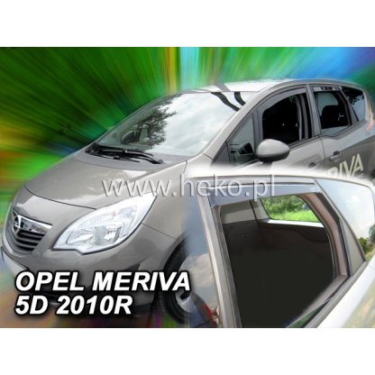 Ofuky oken Opel Meriva 5D 2010- přední + zadní | Heko