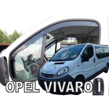 Ofuky oken Opel Vivaro I 2D 2001- přední dlouhé | Heko