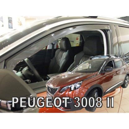 Ofuky oken Peugeot 3008 5D 2017- přední | Heko
