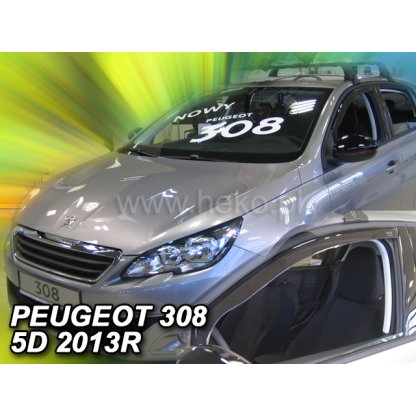 Ofuky oken Peugeot 308 5D 2013- přední | Heko