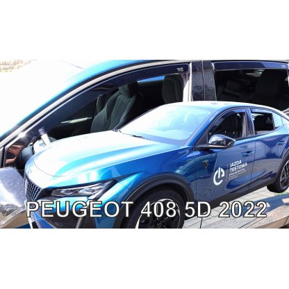 Ofuky oken Peugeot 408 5dv 2022- přední + zadní | Heko
