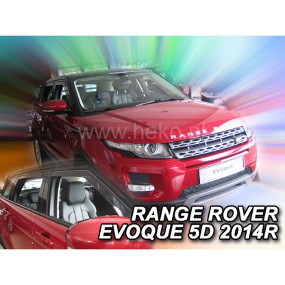 Ofuky oken Range Rover Evoque 5D 2011- přední + zadní | Heko