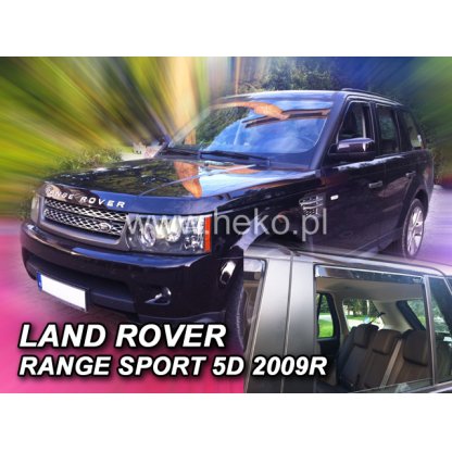 Ofuky oken Range Rover Sport 5D 2005- přední + zadní | Heko