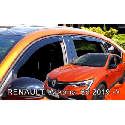 Ofuky oken Renault Arkana 5dv 2019- přední + zadní | Heko