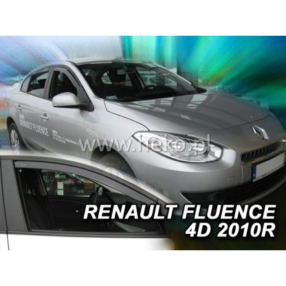 Ofuky oken Renault Fluence 4D 2010- přední | Heko