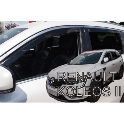 Ofuky oken Renault Koleos II 4D 2017- přední + zadní | Heko