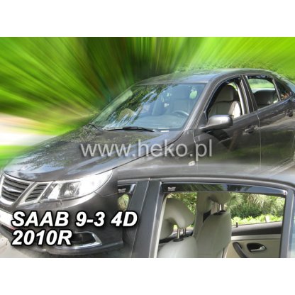 Ofuky oken Saab 93 2002- přední + zadní | Heko