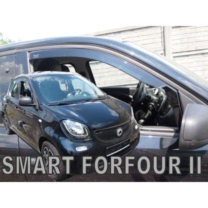 Ofuky oken Smart Forfour 5D 2014- přední | Heko