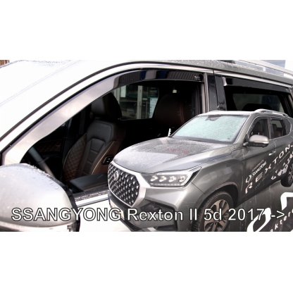 Ofuky oken Ssangyong Rexton II 5dv 2017- přední + zadní | Heko