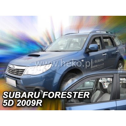 Ofuky oken Subaru Forester SH 5D 2009- přední | Heko