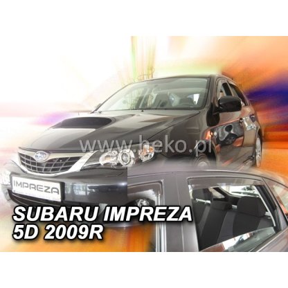 Ofuky oken Subaru Impreza GH 5D 2008- přední + zadní | Heko