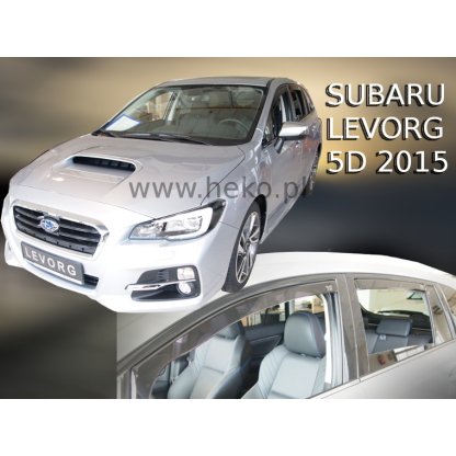 Ofuky oken Subaru Levorg 5D 2015- přední + zadní | Heko