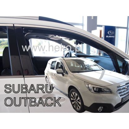 Ofuky oken Subaru Outback 5D 2015- přední + zadní | Heko