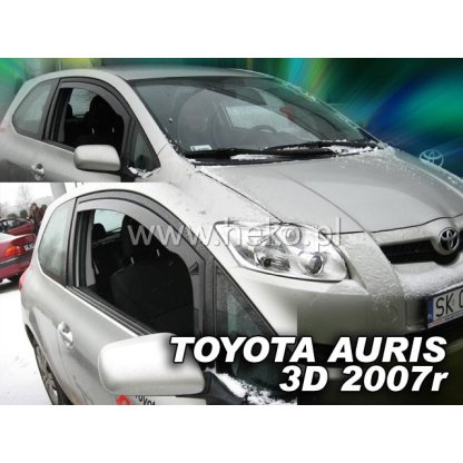 Ofuky oken Toyota Auris 3D 2007- přední | Heko