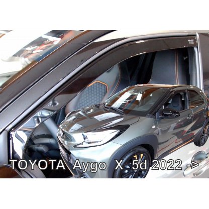Ofuky oken Toyota Aygo X 5dv 2022- přední | Heko